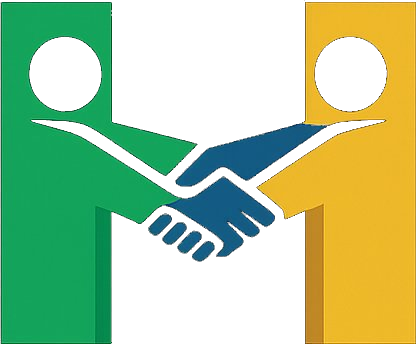 HAMWE GROUP LTD logo — two figures shaking hands